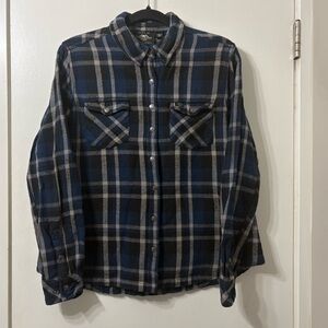 Harley Davidson Button-Up Flannel Shirt